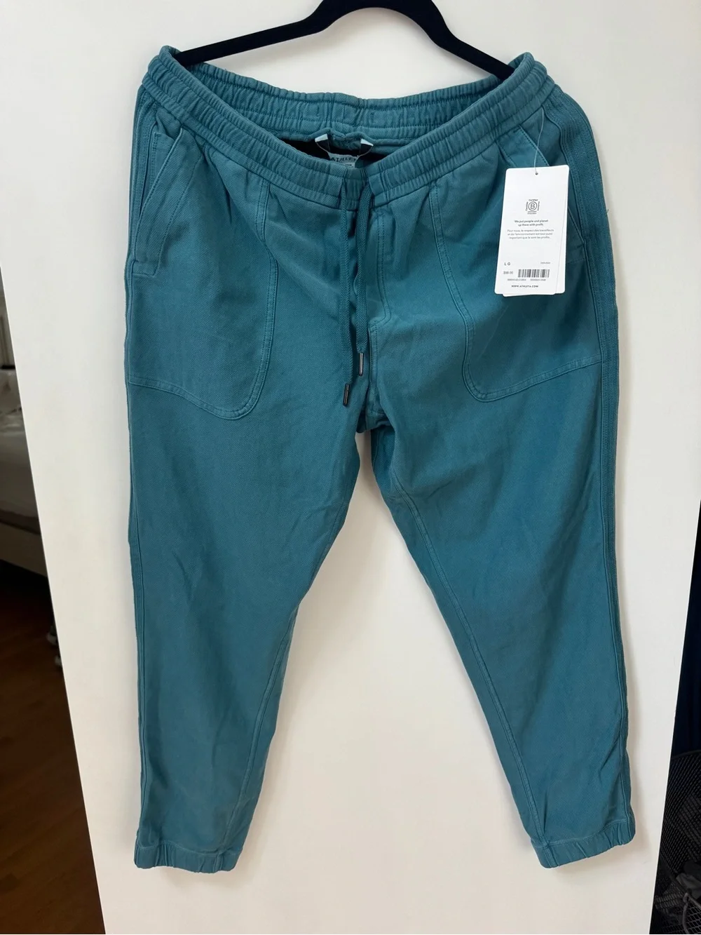 Athleta Farallon Jogger in Teal Blue-Green NWT Size large - Picture 6 of 9